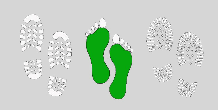 logo biennale antropocene grigio